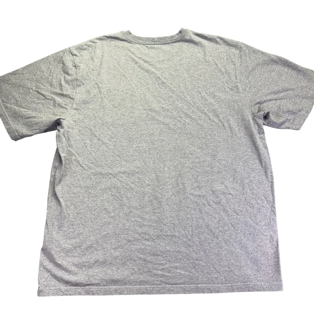 Carhartt Mens 3XL Tall Gray Loose Fit Work Pocket T Shirt Built To Serve - Picture 6 of 7